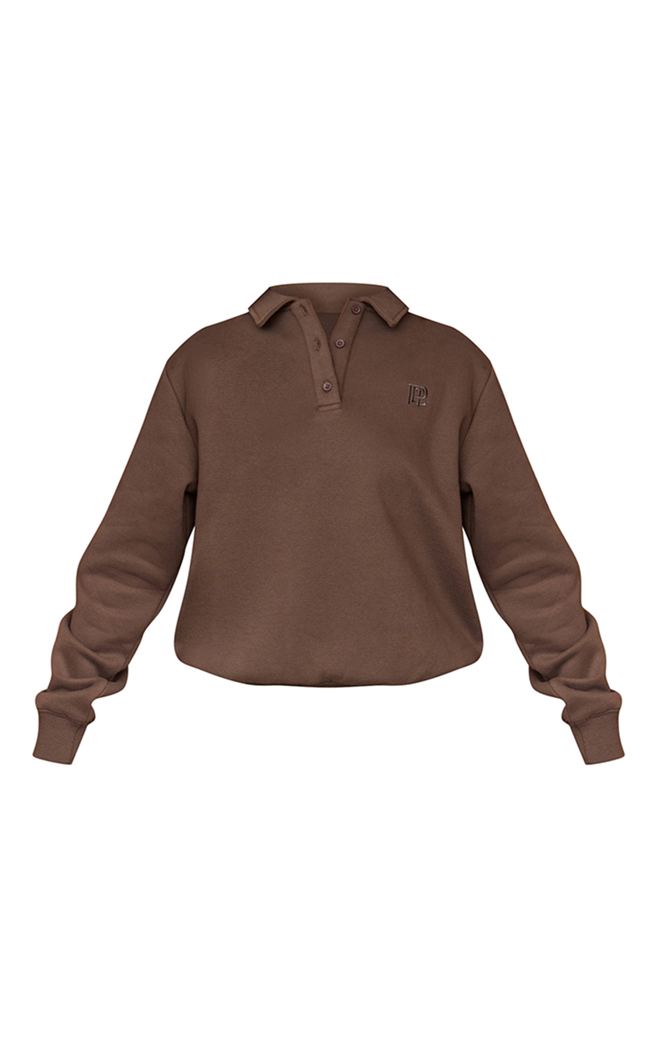 Charbon Sweat-shirt Polo Prettylittlething