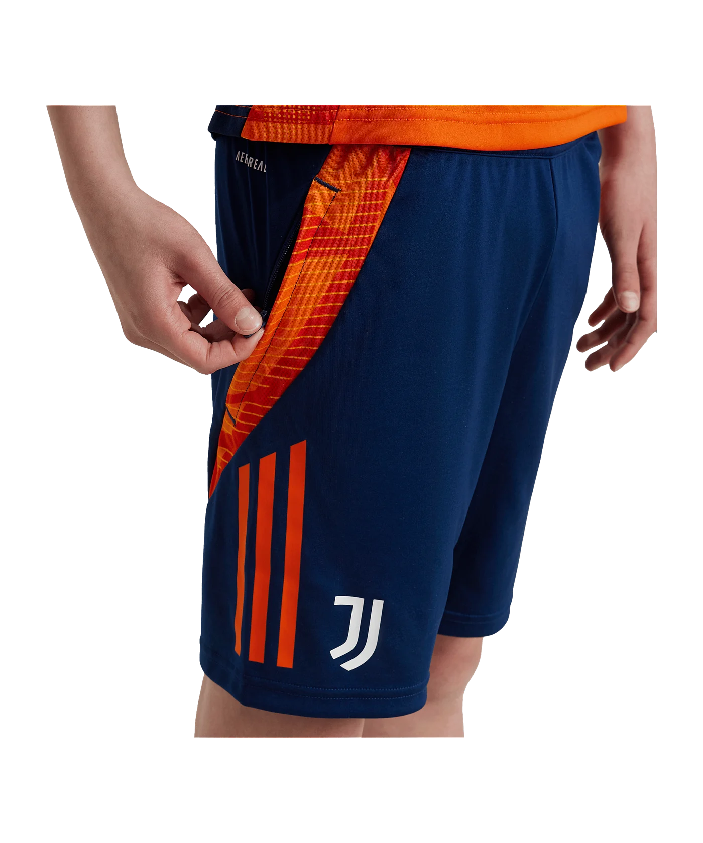 adidas Juventus Turin Short Kids Blau