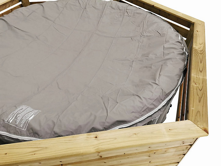 Habillage pour spas gonflables ronds et carrés diam. 180 cm