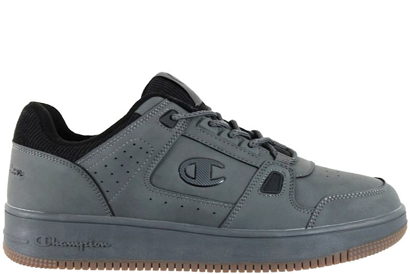 CHAMPION RD18 LOW CORD SNEAKERS I GRÅ PU