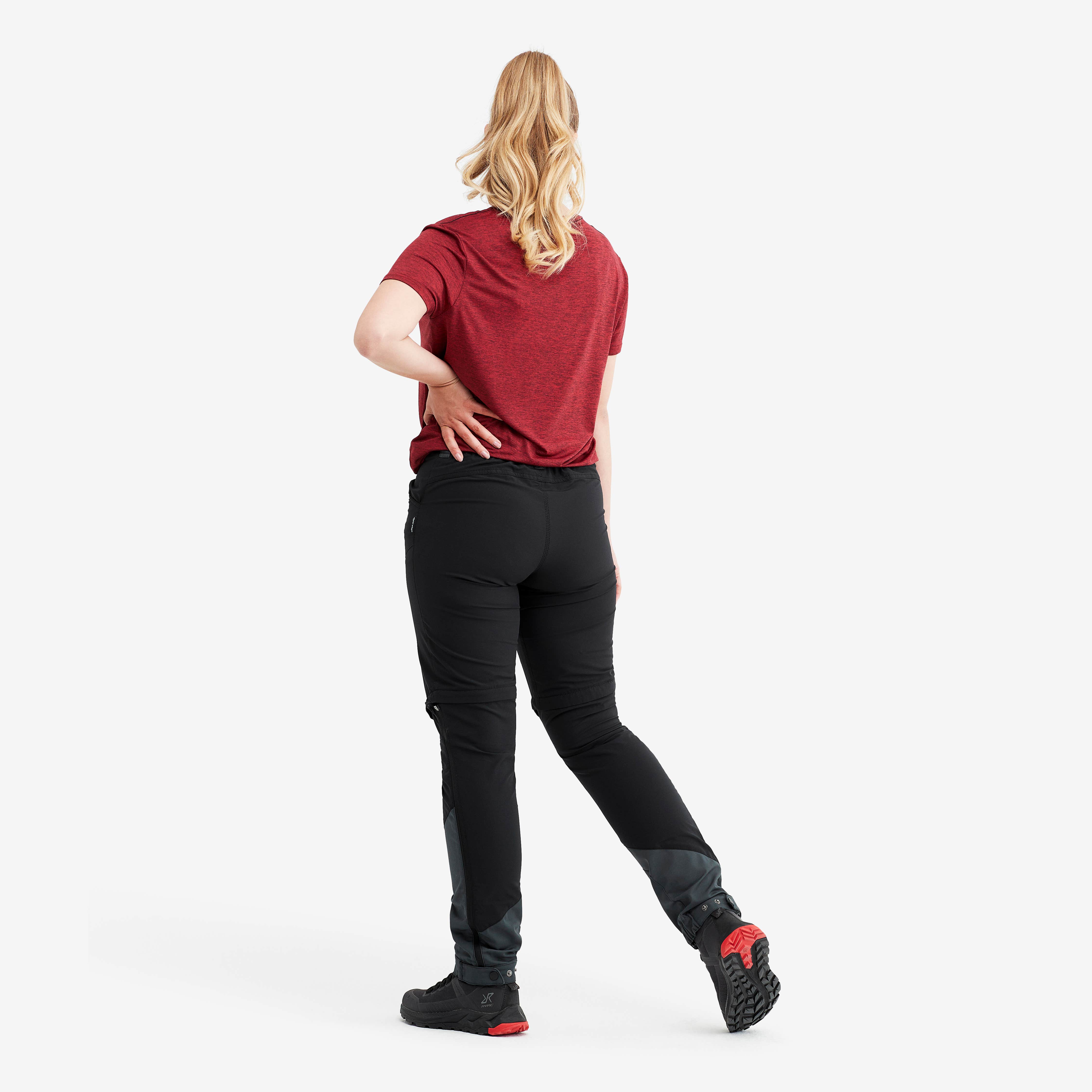 Silence T-zip Pants Dame Black