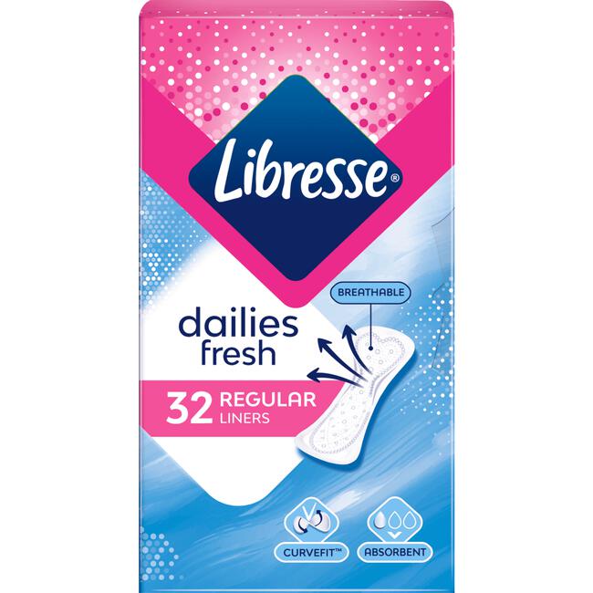 Libresse Daily Fresh Inlegkruisjes Normal