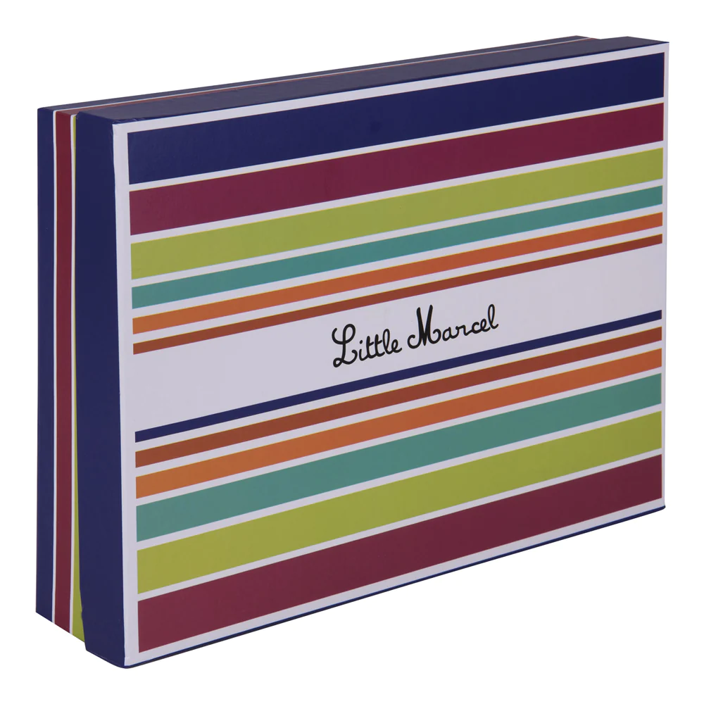 Coffret de 6 gobelets et ses cuillères Multico 15 cl Little marcel