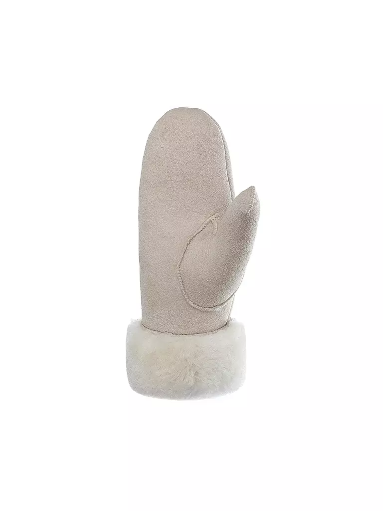 PEARLWOOD Lederhandschuhe - Fäustlinge FIONA beige