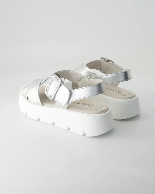 Gabor 64.752.61 Sandalen in Silber