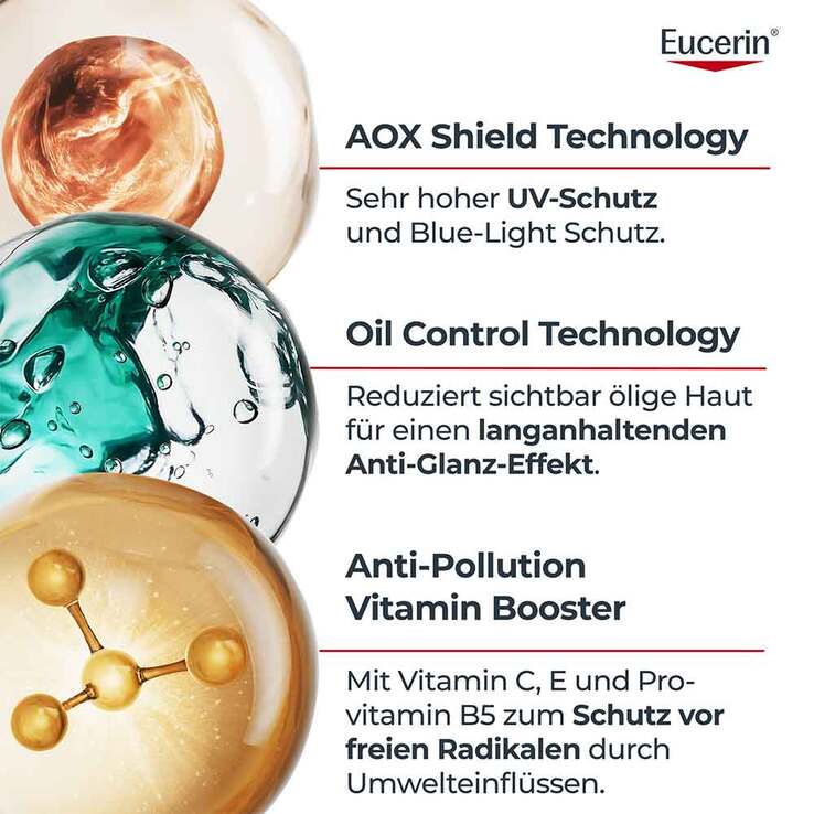 Eucerin Sun Oil Control UV-Serum LSF 50 + , 30 ml