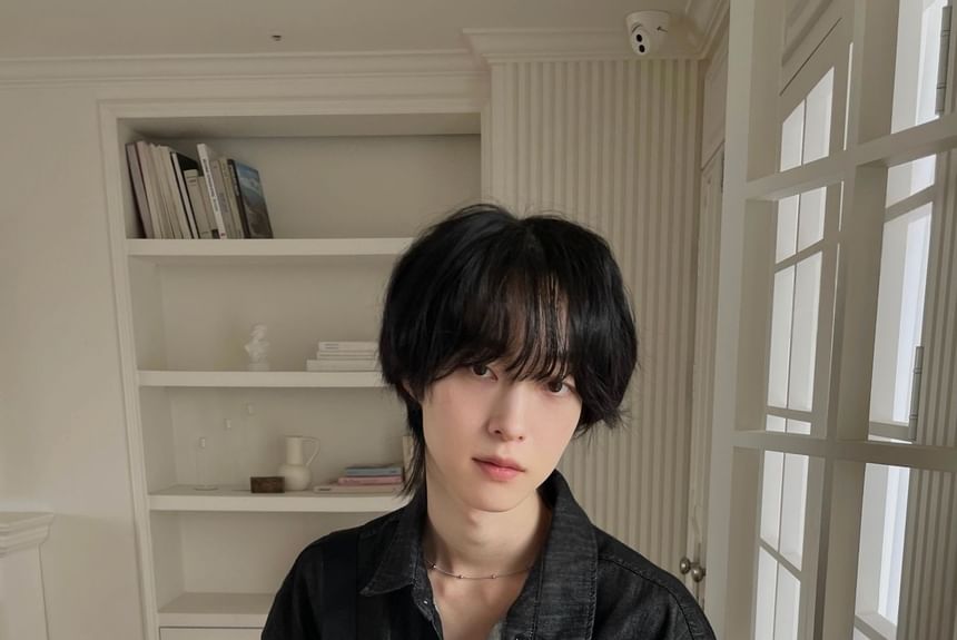 SeoulPop - Losvallend denim overhemd met lange mouwen