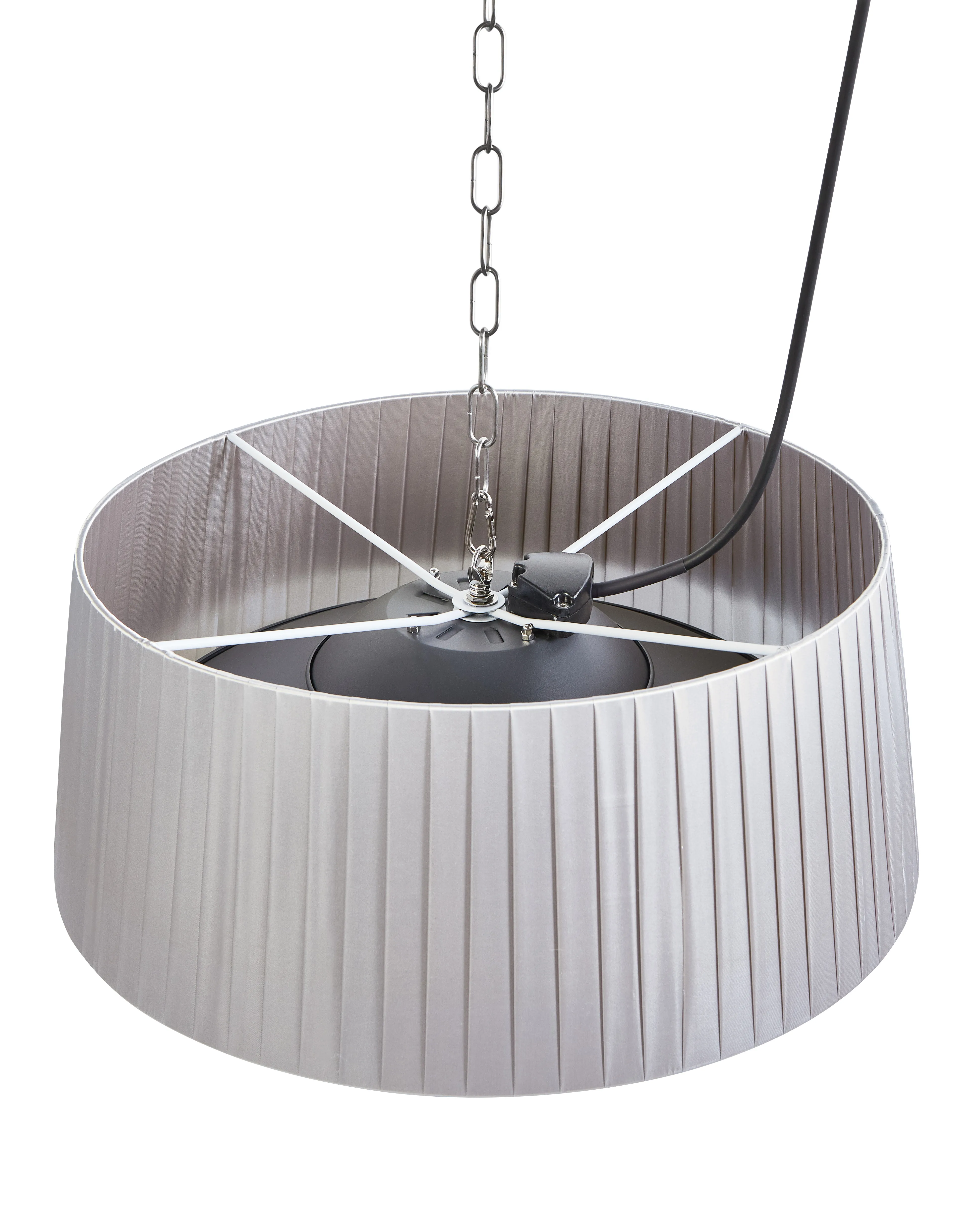 Hangende infrarood terrasverwarming ASCEA 1500 W Lichtgrijs