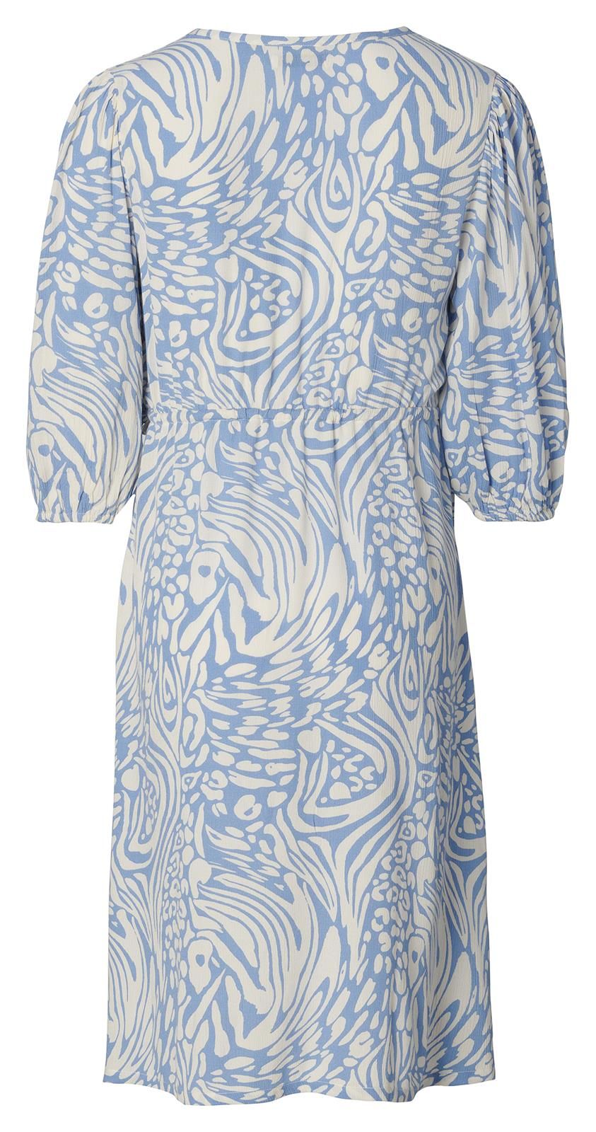 Noppies Maternity Jurk met voedingsfunctie Keara - Cornflower