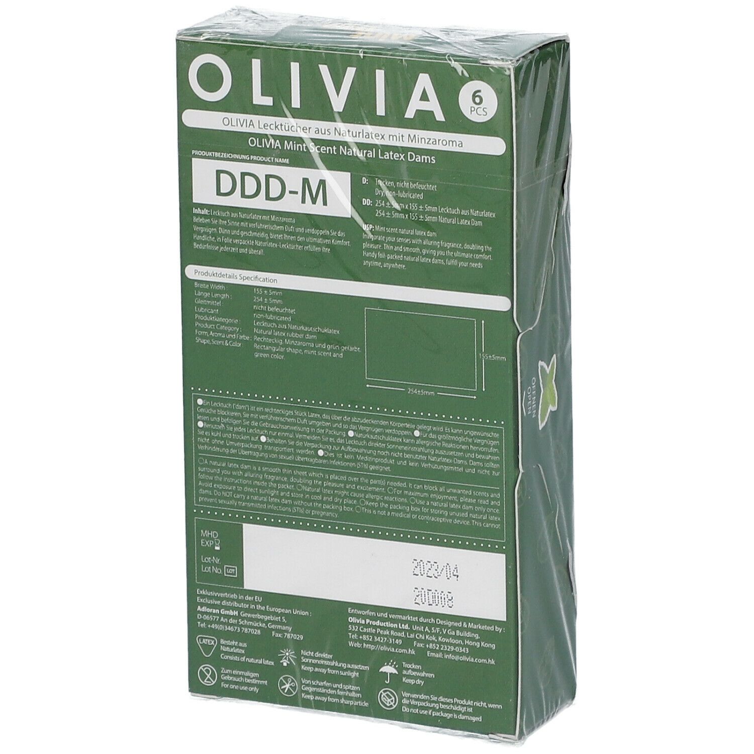OLIVIA Lecktücher Minze