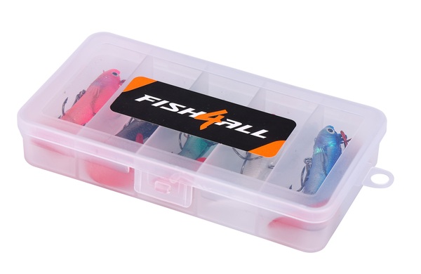 Coffret de swimbaits Fish4All 7.5cm 9g (5pcs)