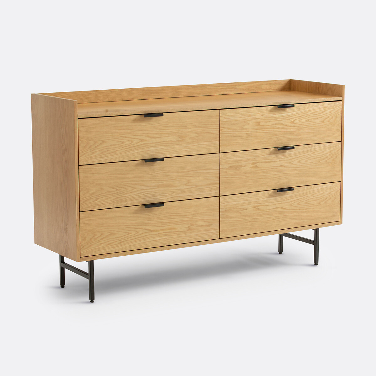 LA REDOUTE INTERIEURS<br>Cômoda, 6 gavetas Volga