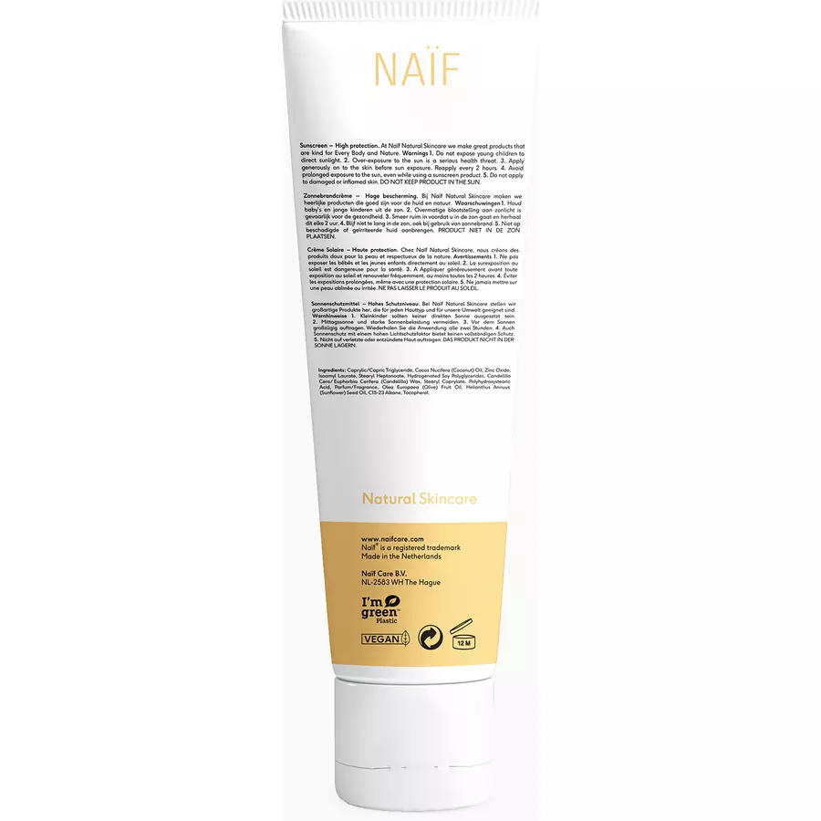 Naïf Sonnencreme Baby & Kind LSF30 100ml