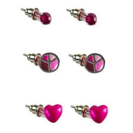 bb Klostermann Ohrring-Set, 1 Set, 3-fach sortiert