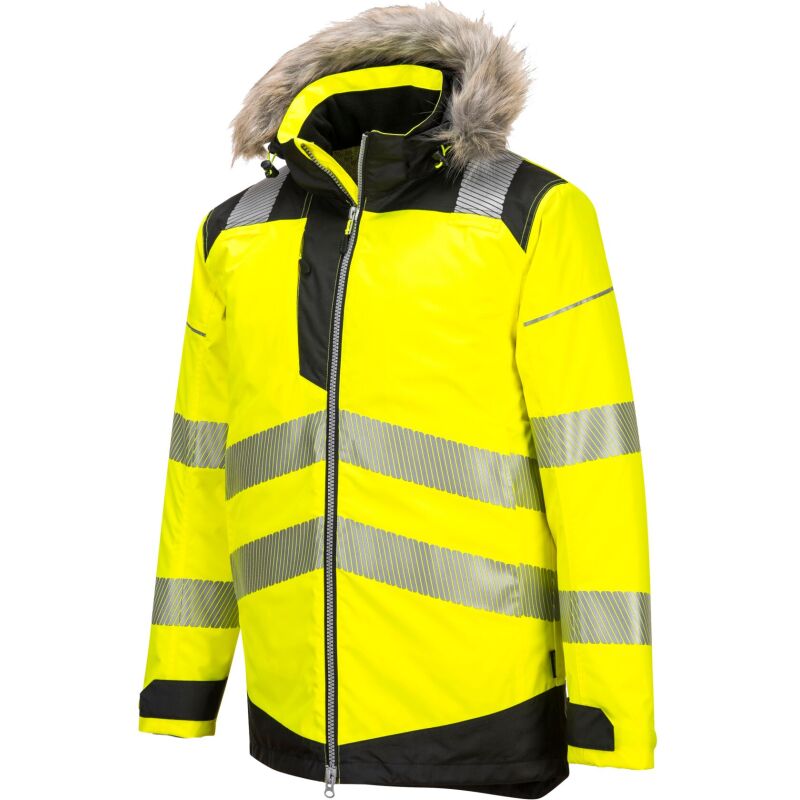 Portwest PW369 Parka d'hiver haute visibilité PW3
