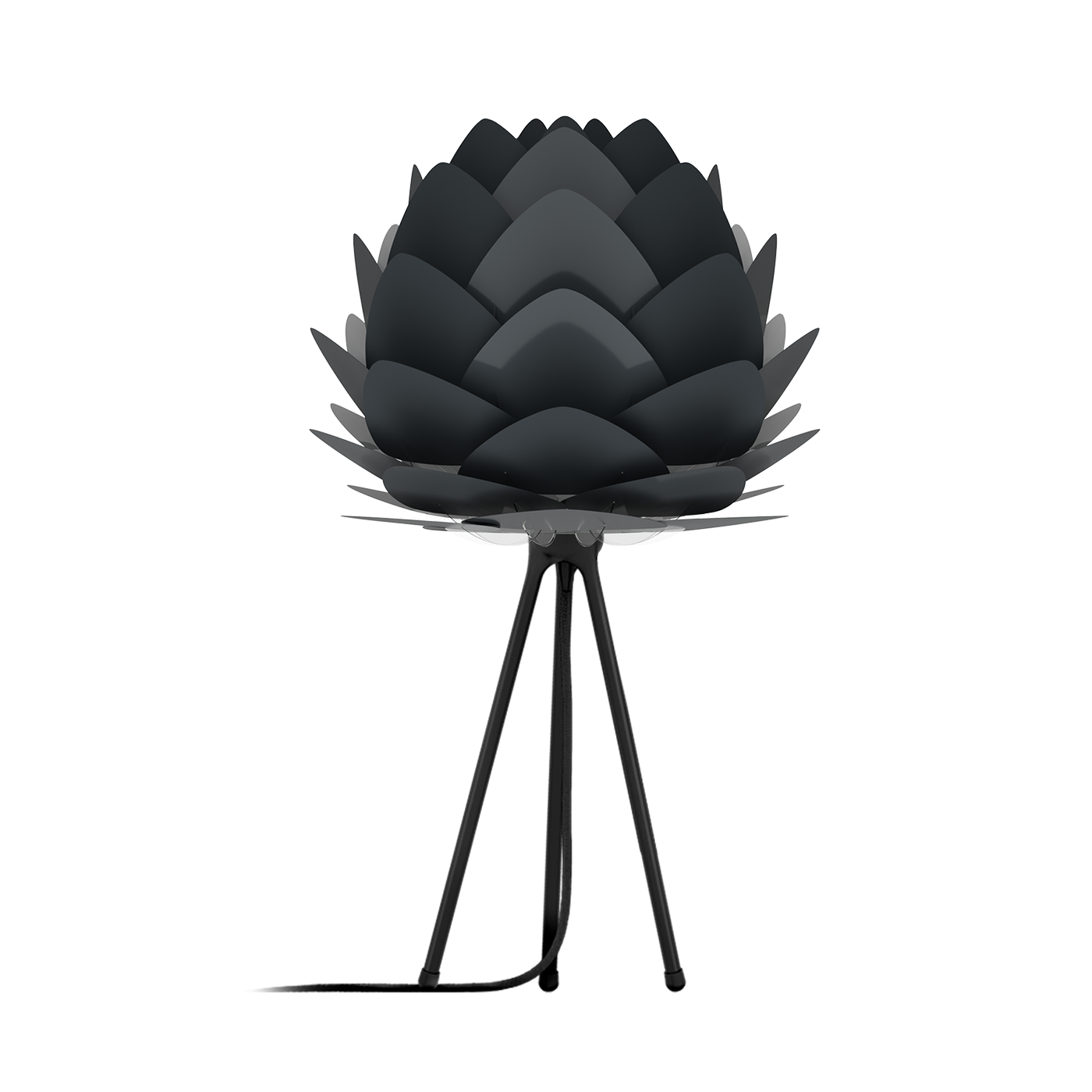 Lampenkap Aluvia mini Antraciet