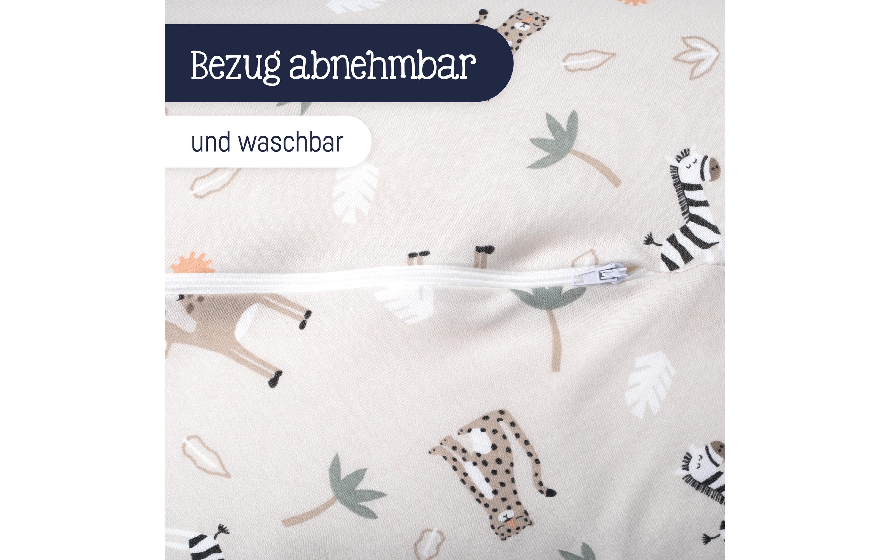 Stillkissen Jersey Savanne Beige 190 cmStillkissen aus Jerseybaumwolle