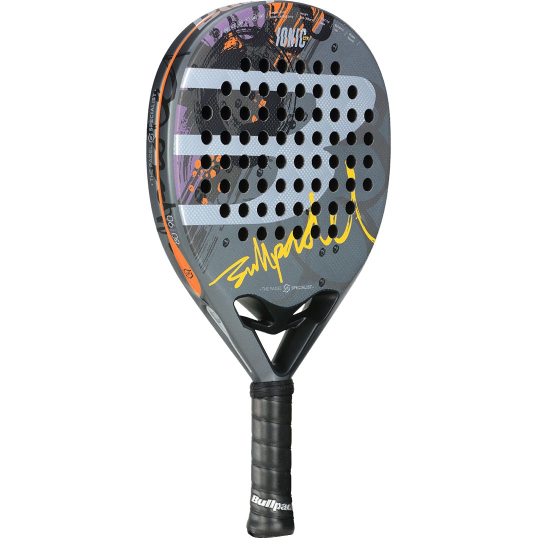 bullpadel Ionic Control 2024 Padelschläger grau
