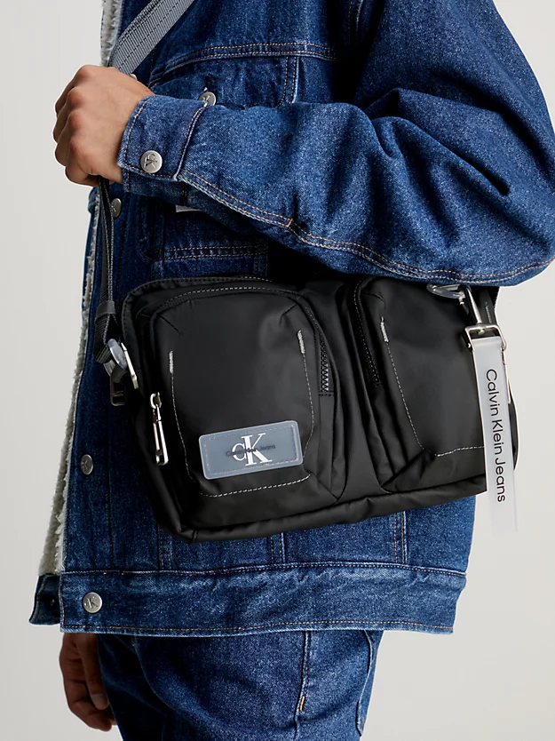 bolsa de ombro revestida