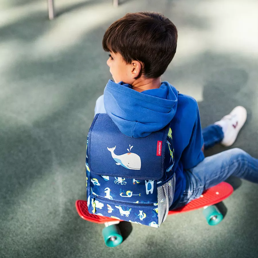 reisenthel® backpack kids abc friends, blue