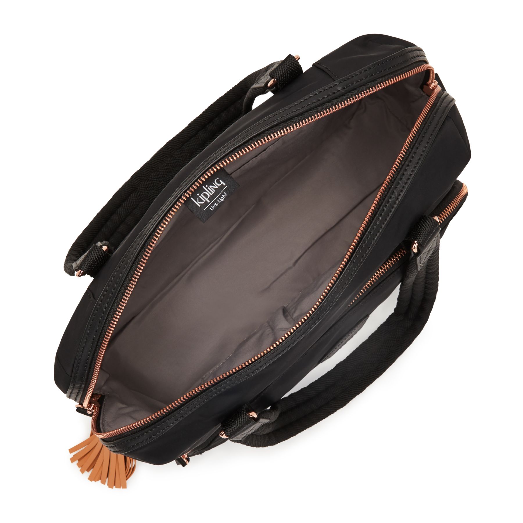 LINZA Fourre-Tout Compact avec Protection pour Ordinateur - Rose Black