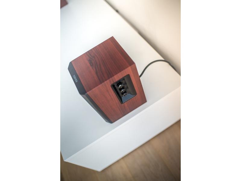 Edifier Regallautsprecher Paar S350DB mit Subwoofer Braun Aktive 2.1 Lautsprecher mit Subwoofer und Bluetooth