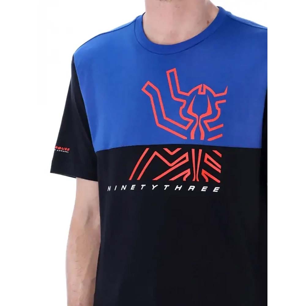 marc marquez - T-shirt Ninety Three Ant Bleu