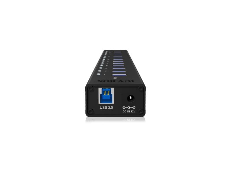 ICY BOX USB-Hub IB-AC6113 13-Port USB-Hub
