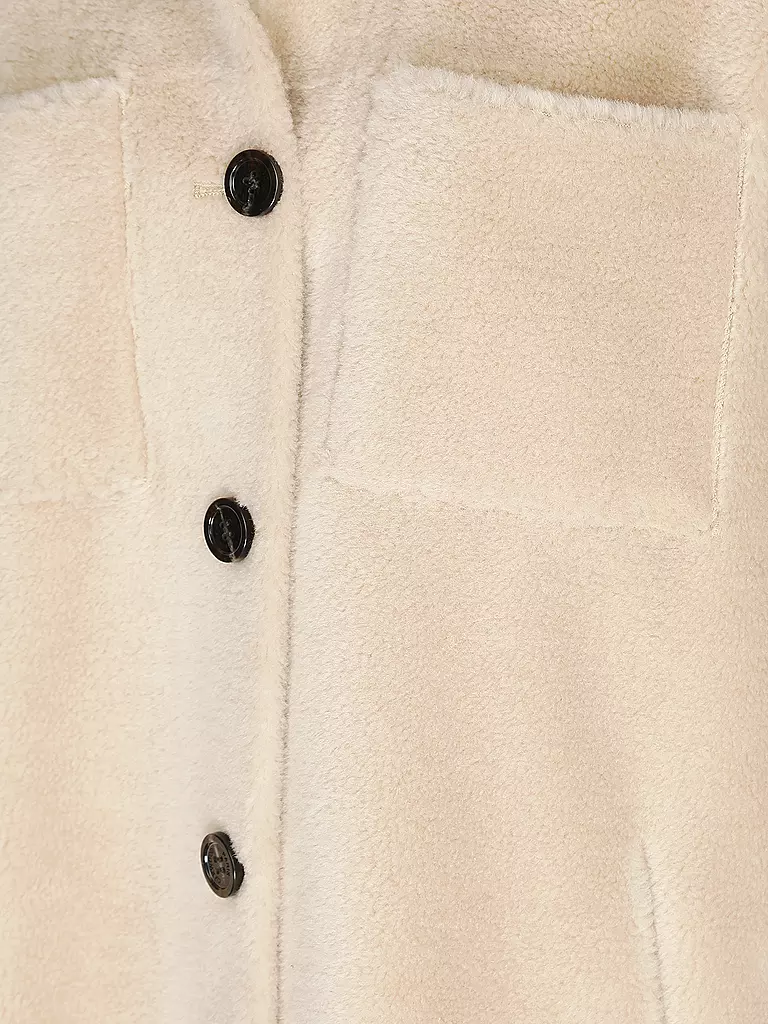 OAKWOOD Wendejacke in Felloptik LILLY  beige