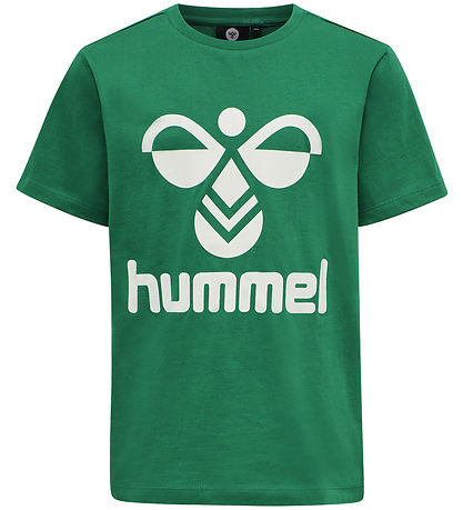 Hummel T-Shirt - hmlTres - Pepper Green