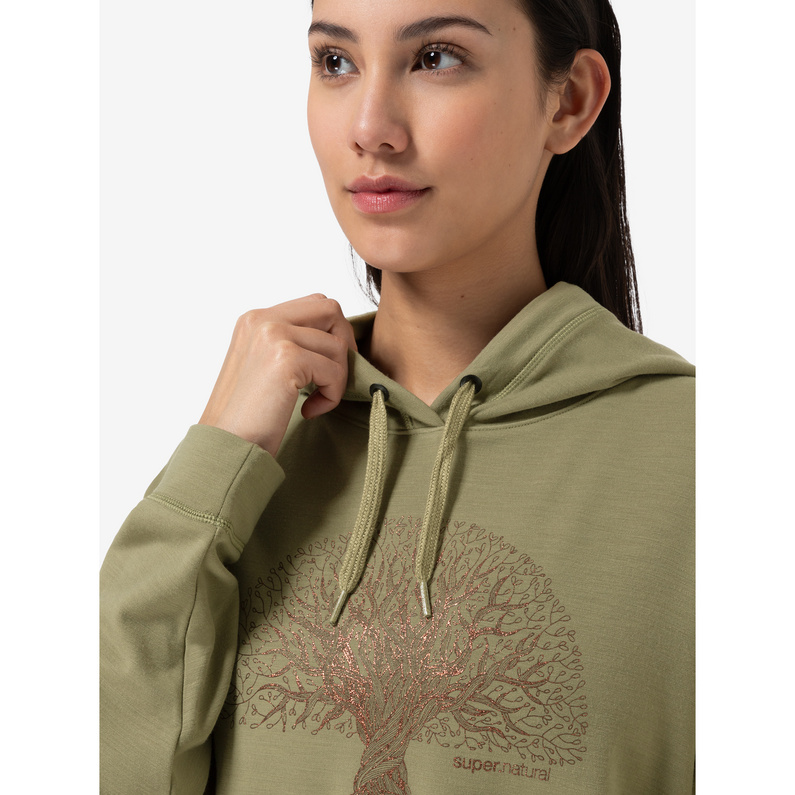 Super.Natural Damen Feel Good Tok Hoodie