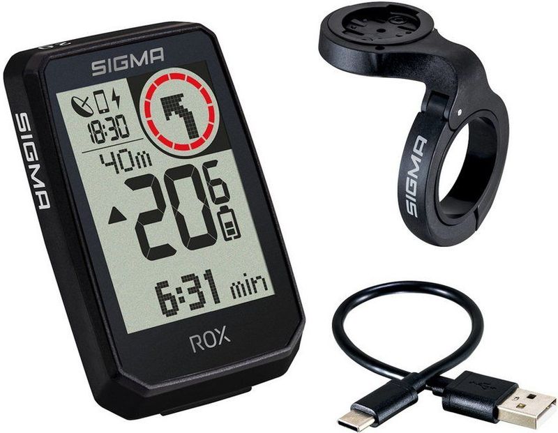 SIGMA - ROX 2.0 - Draadloze Fietscomputer - Zwart - GPS en Navigatie
