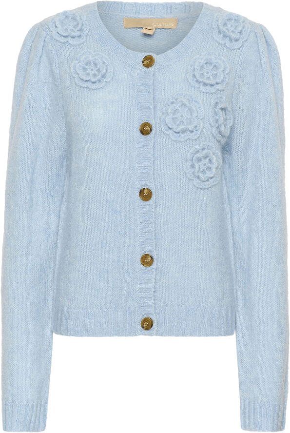 Culture CUosa Cardigan Cashmere blue melange