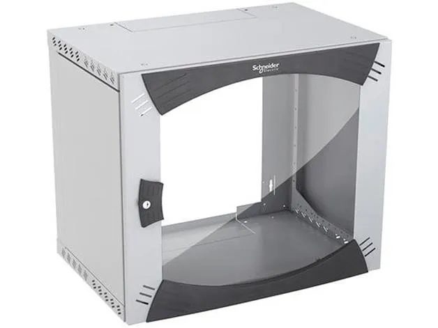 Actassi 19'' Rack 19'' væg rack med glasdør, BDH: 600 x 600 x 780 15HE