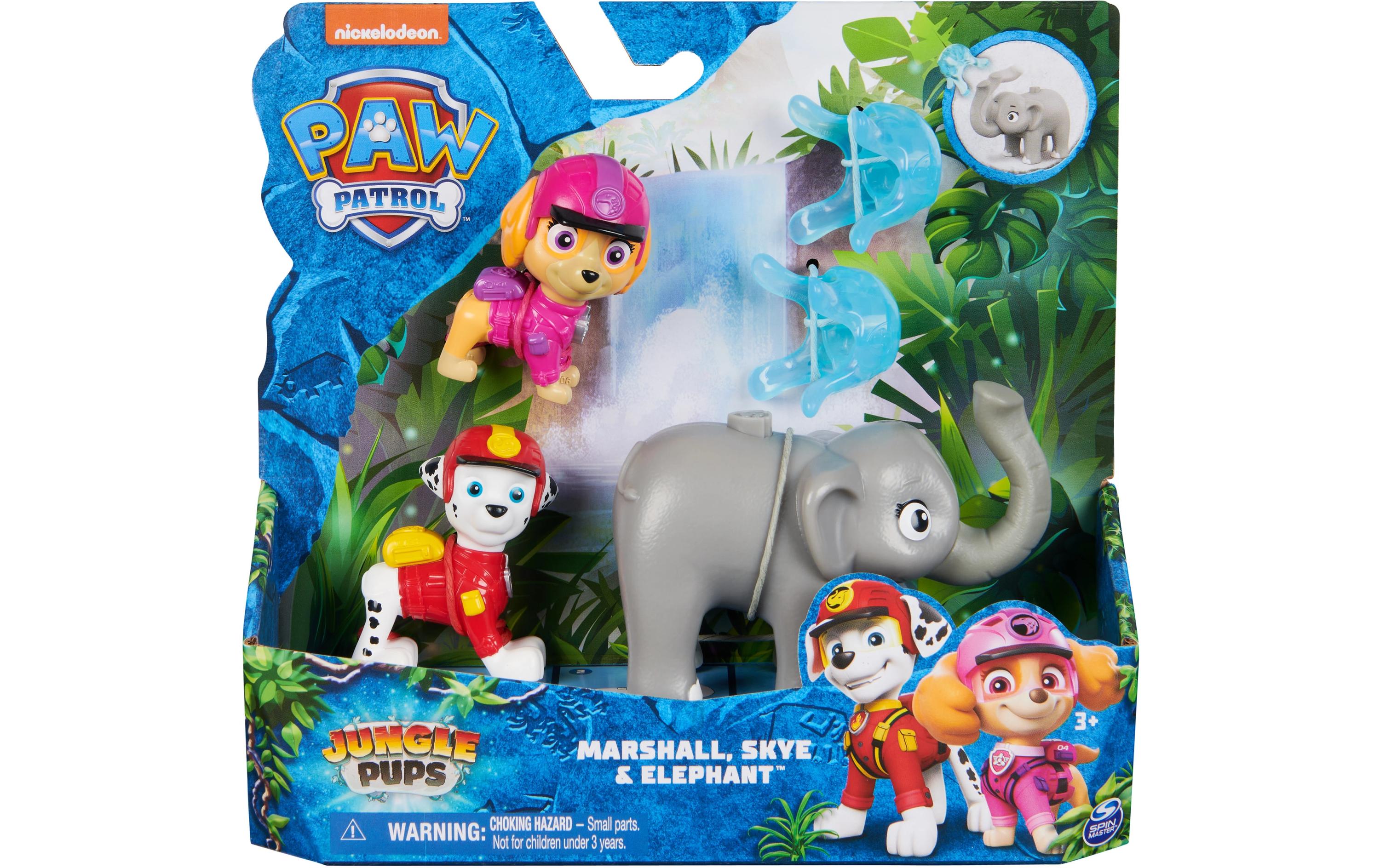 Paw Patrol Jungle Hero Marshall und SkyeSpielfiguren für Kinder