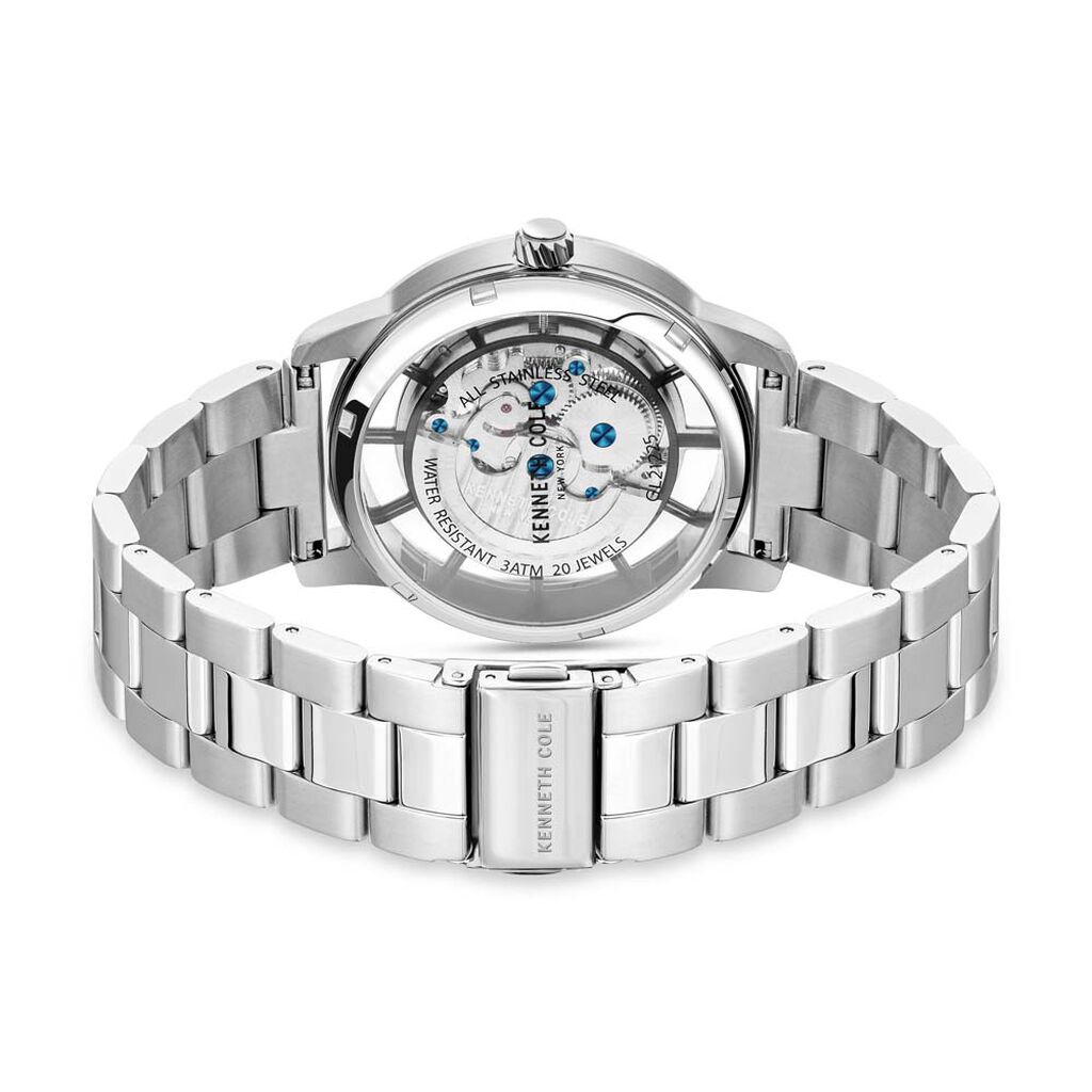 Montre Kenneth Cole Automatic Argenté