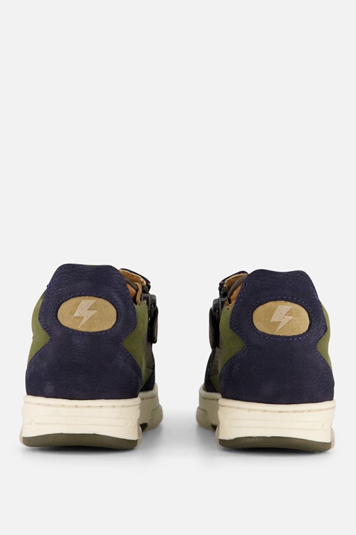 Muyters Sneakers groen Leer