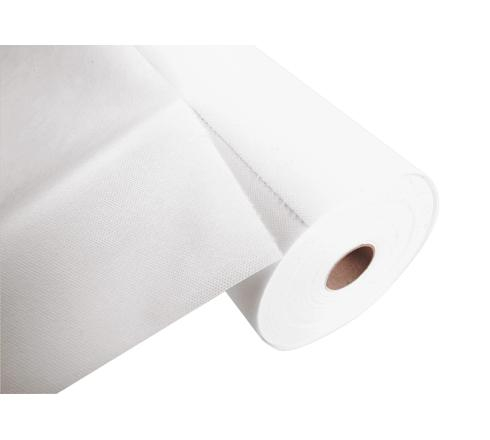 (480x40cm) 3in1 Spunbond Tischläufer Abreissbares Einweg Tischset Party Tisch Deko (RS023101I) - Weiss