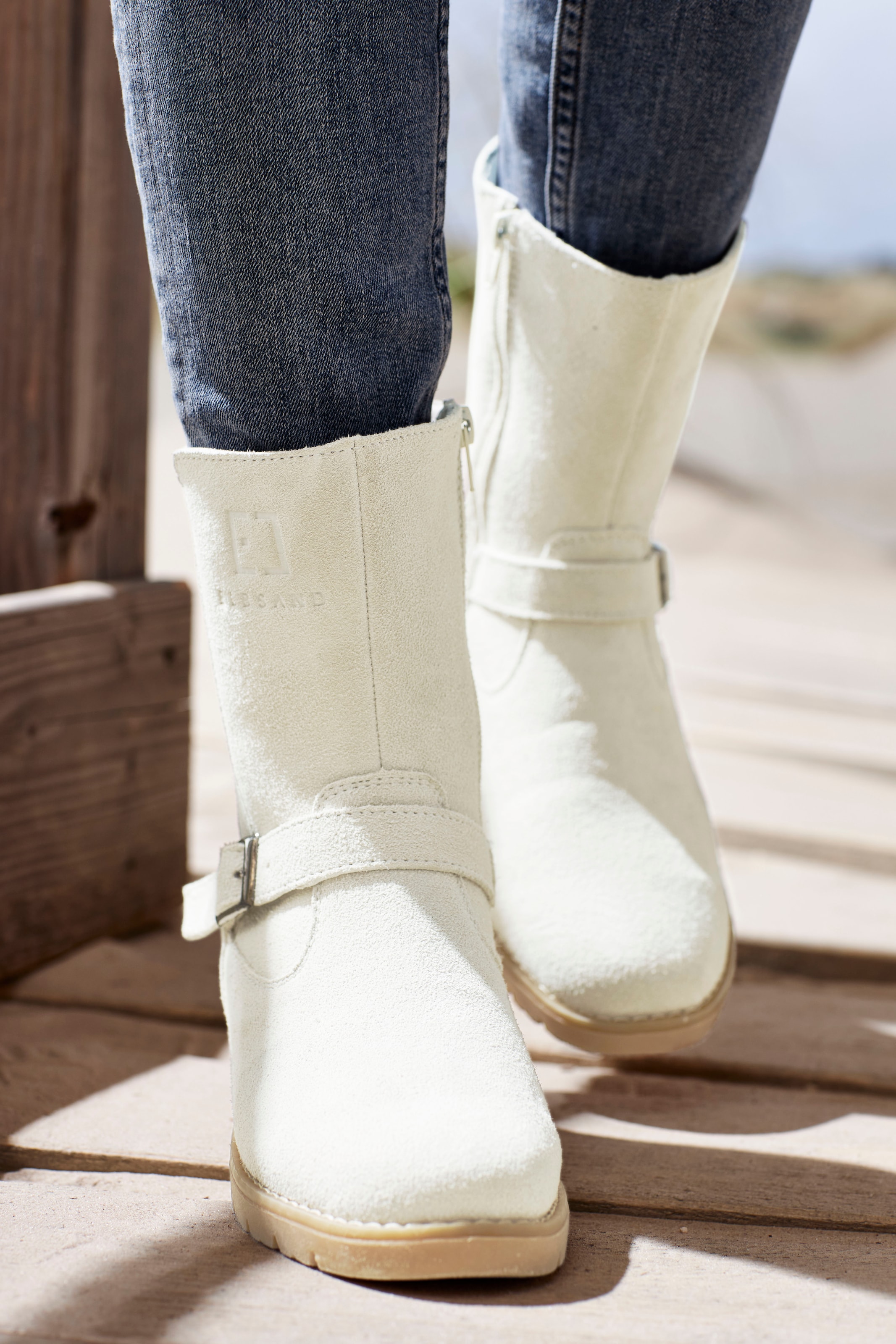 Elbsand Winterstiefel  Boots,Winterstiefelette,Leder, wind- & wasserabweisende Tex-Membran