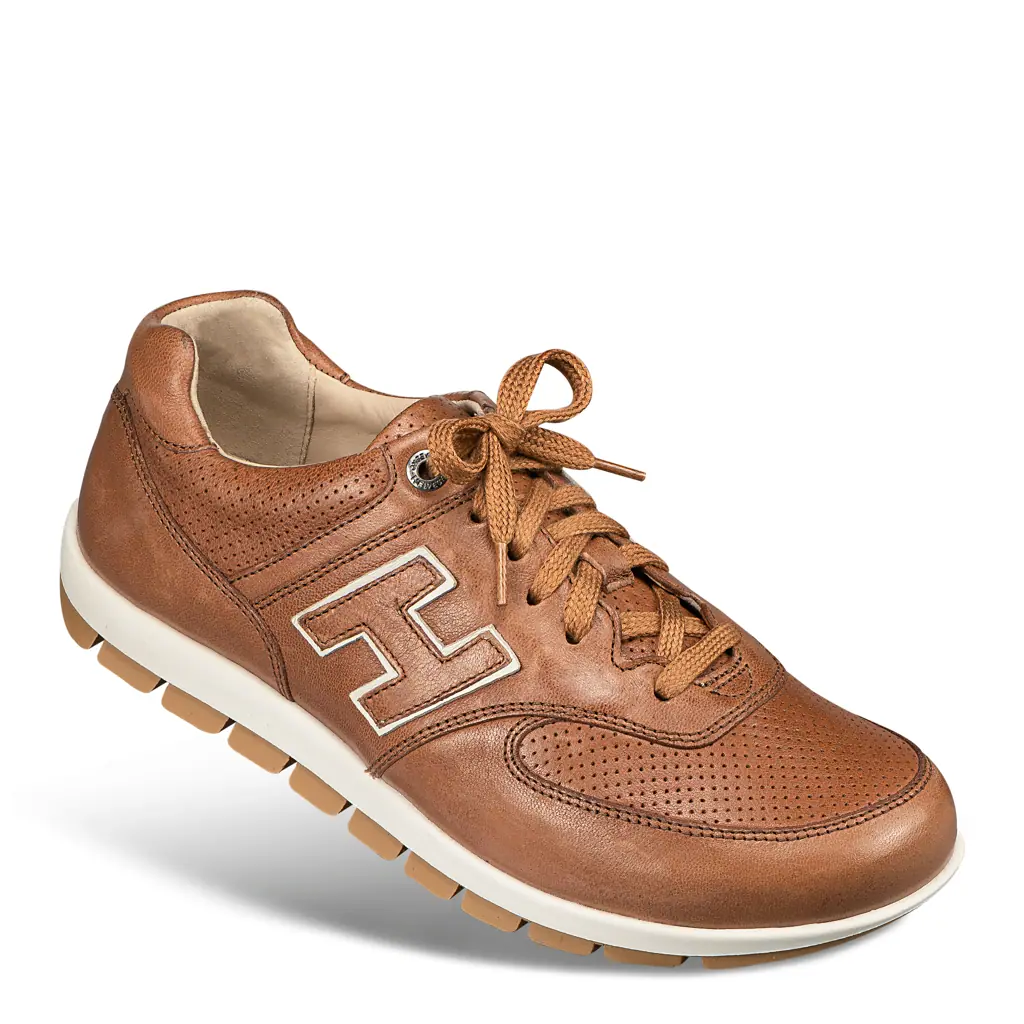 DAMEN - Sneaker LUGANO cognac