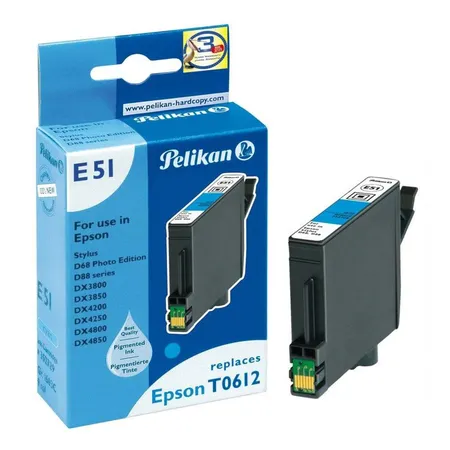 Pelikan Druckerpatrone E51 ersetzt Epson T061 240, cyan, 9 ml