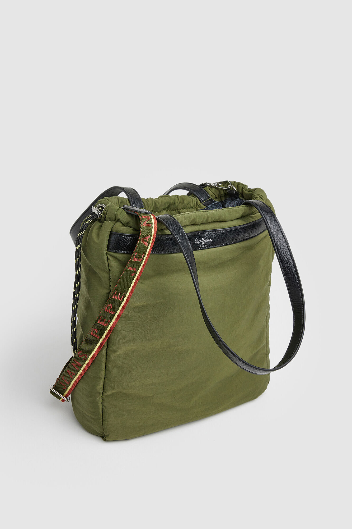 Bolsa de compras leve com estampa tie-dye