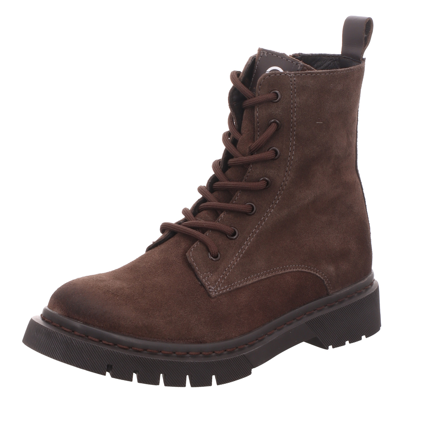 Tamaris Damen-Schnürstiefelette Braun