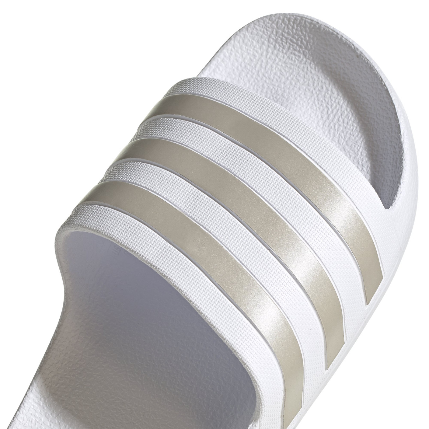 Adidas Adilette Aqua Slippers Wit Zilver Wit