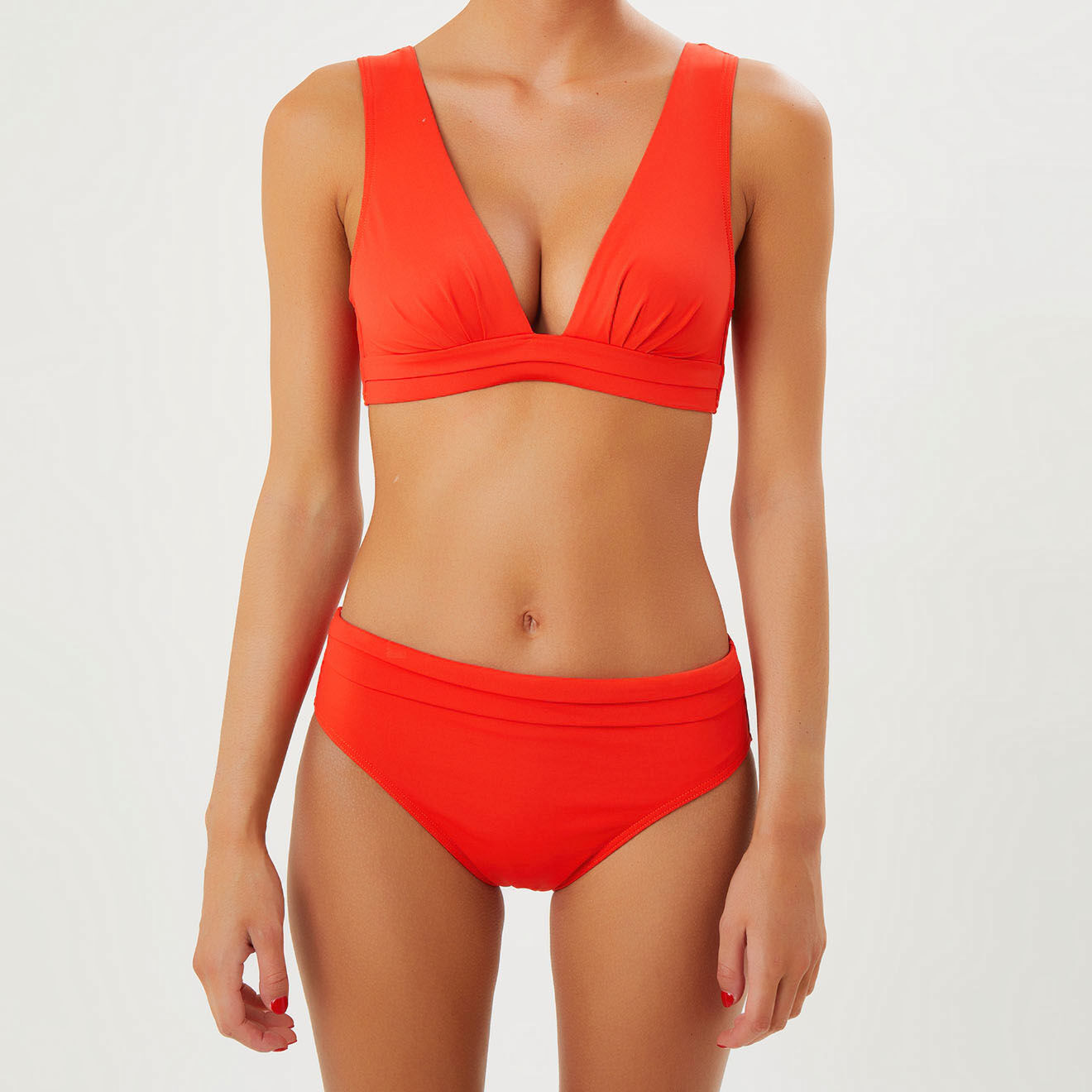 Iodus Bas de maillot de bain Maider orange sanguine