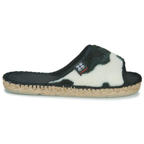 Art of Soule - COSY CLAQUETTES - Noir / Blanc