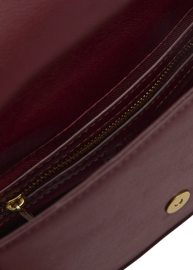 MANGO Crossbody bag with flap 75