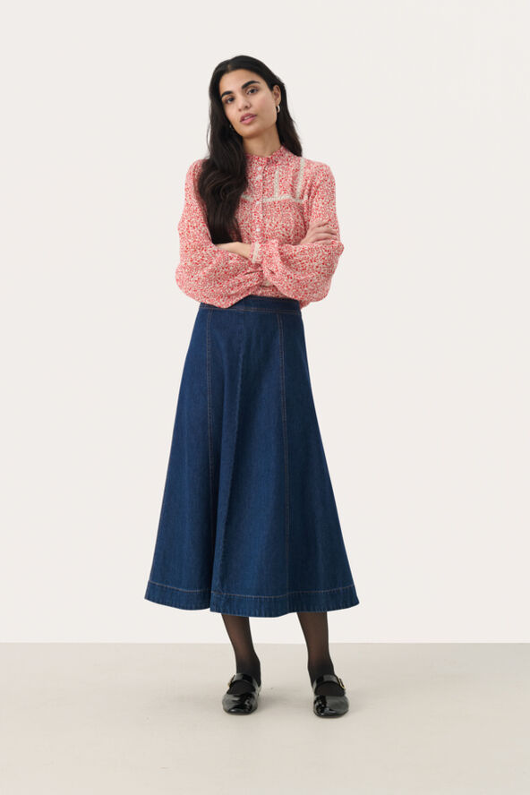 Part Two PetrinaPW SK Dark vintage denim