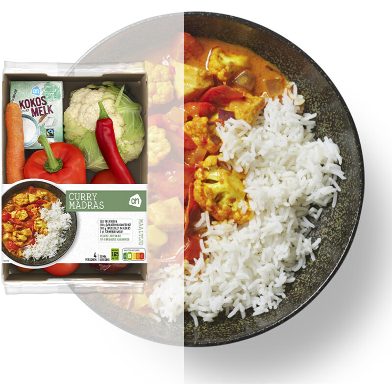 AH Curry Madras Verspakket