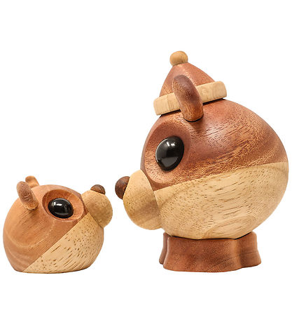 Fablewood Muntermacher-Rentier - Kaj - 4 cm - Natur